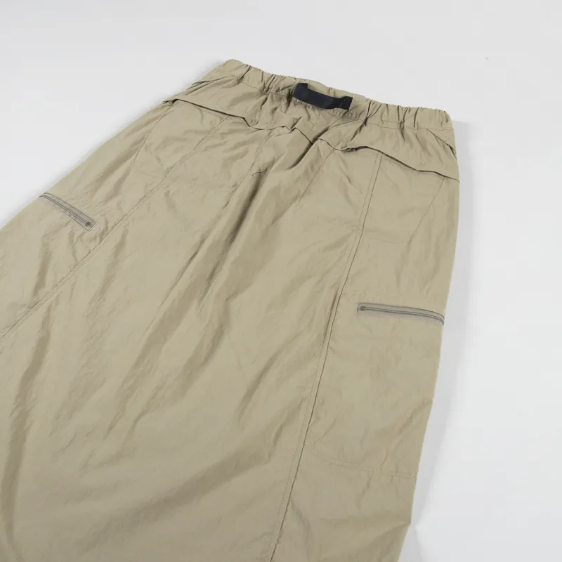 Gramicci Womens Softshell Nylon Skirt Taupe-7