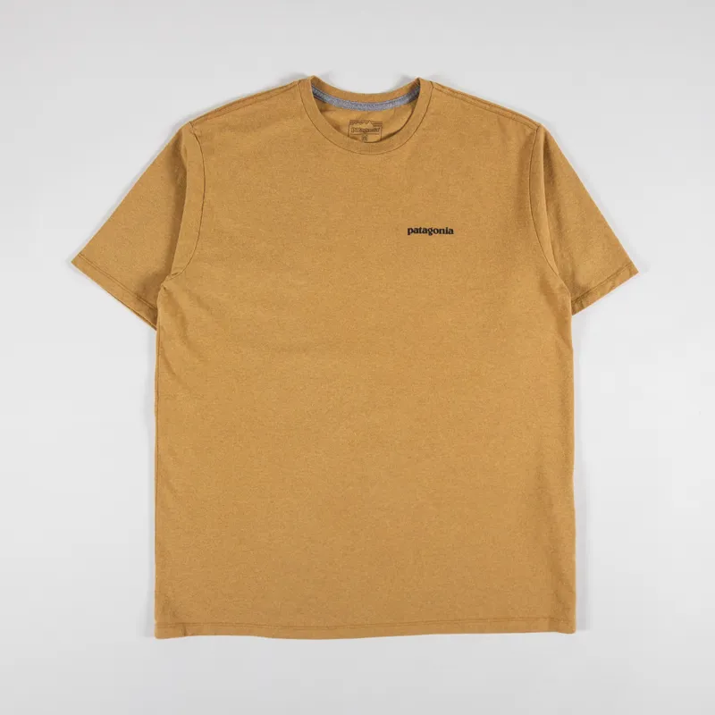 Patagonia P-6 Logo Responsibili-Tee Golden Caramel-1