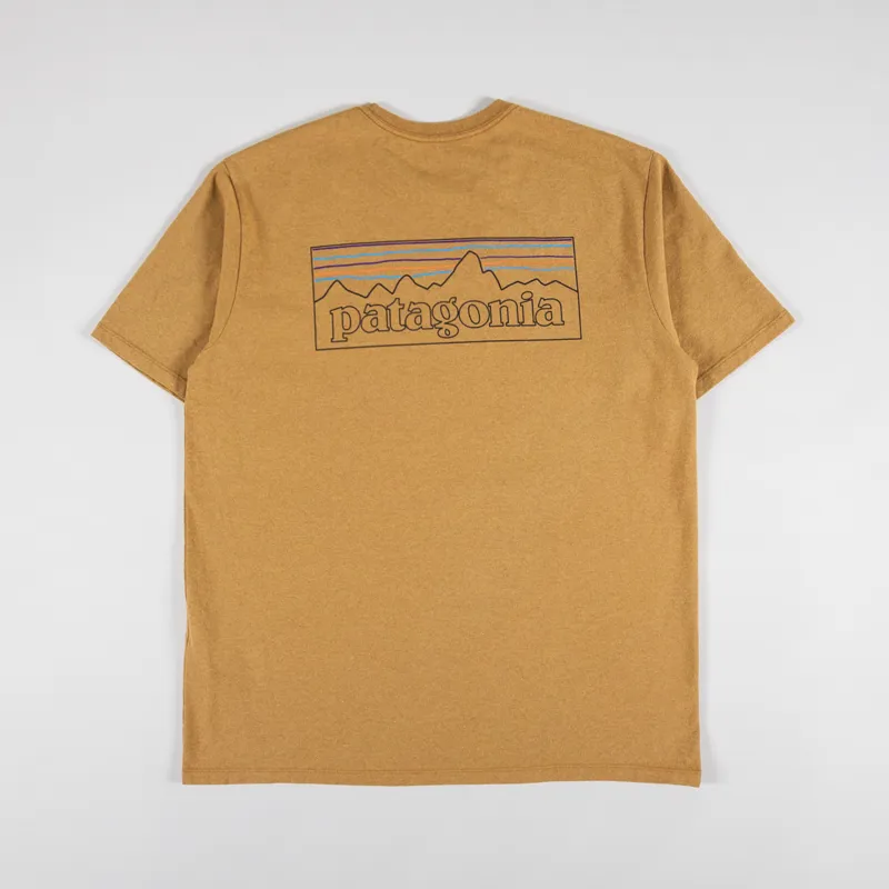 Patagonia P-6 Logo Responsibili-Tee Golden Caramel