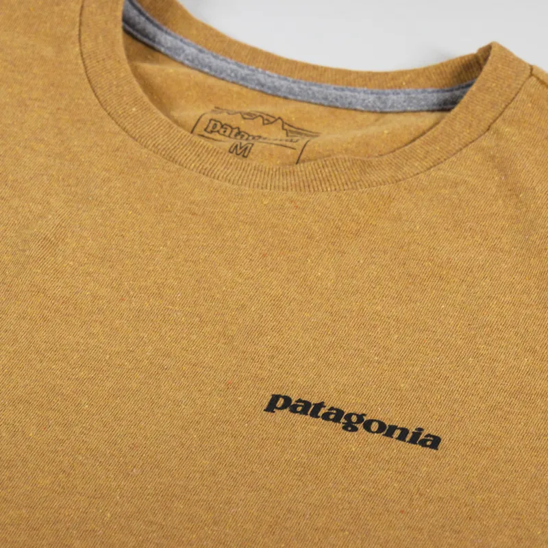 Patagonia P-6 Logo Responsibili-Tee Golden Caramel-5