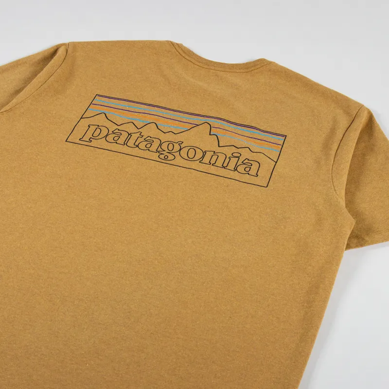 Patagonia P-6 Logo Responsibili-Tee Golden Caramel-2