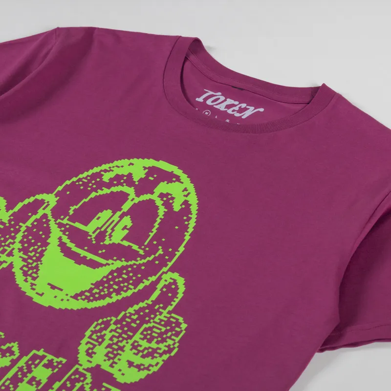 Token Thumbs Up T Shirt Berry-1
