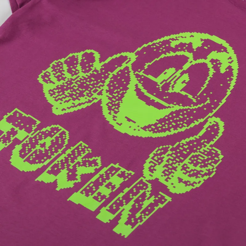 Token Thumbs Up T Shirt Berry-2