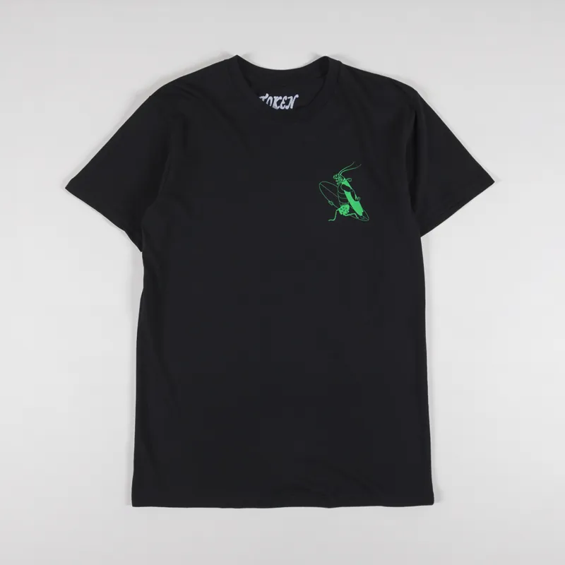 Token Labour Roach T Shirt Black-1