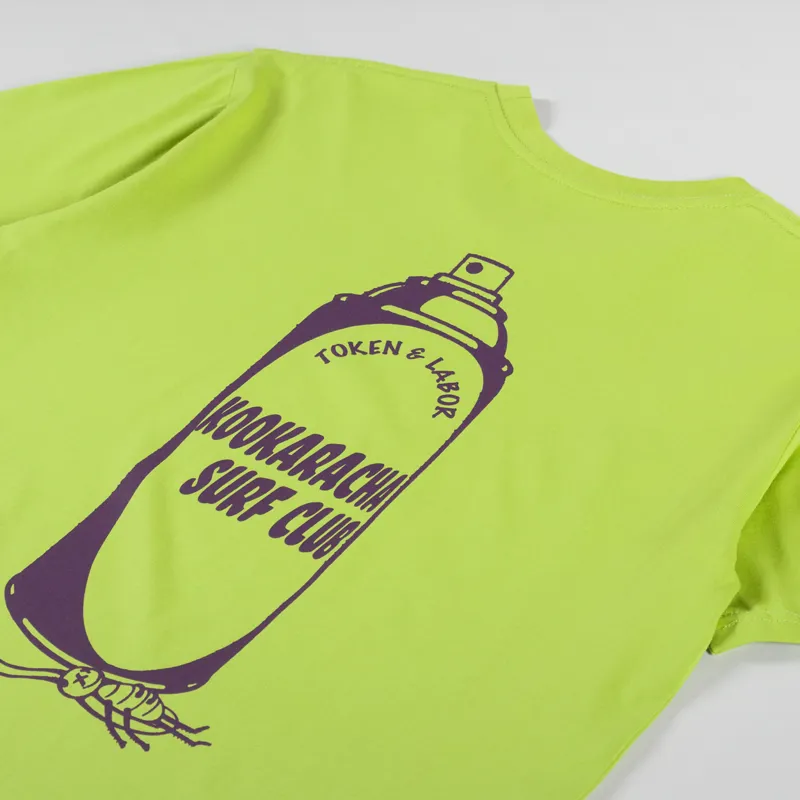 Token Labour Roach T Shirt Citrus-2