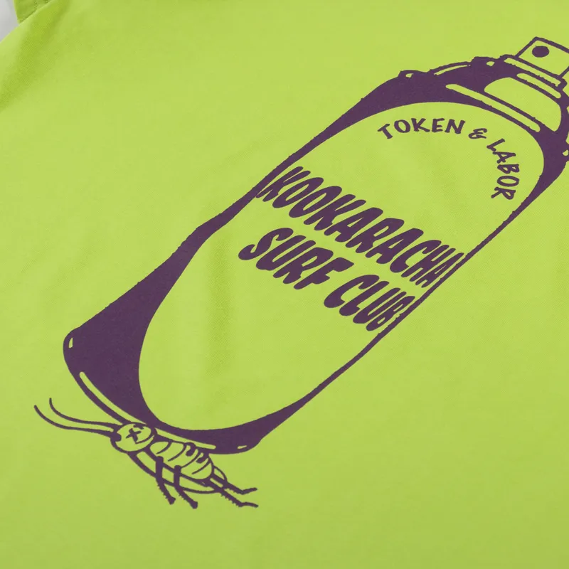 Token Labour Roach T Shirt Citrus-4