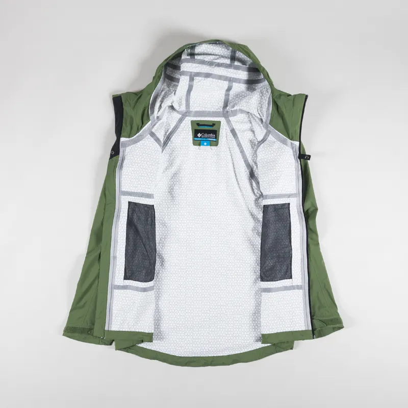 Columbia Mazama Trail Waterproof Jacket Canteen Black-1