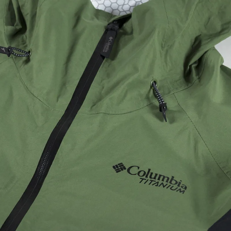 Columbia Mazama Trail Waterproof Jacket Canteen Black-6