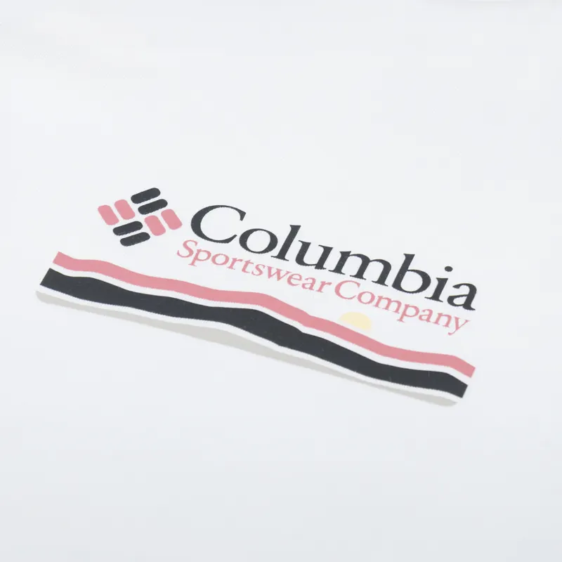 Columbia Explorers Canyon T Shirt White Heritage Hills-5