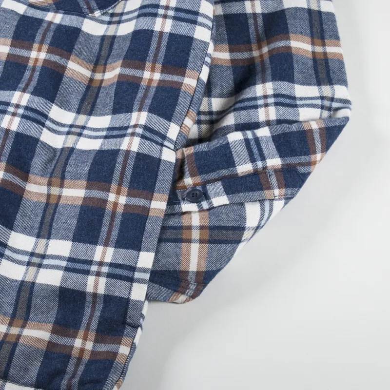 Patagonia Insulated Midweight Fjord Flannel Shirt New Navy-6