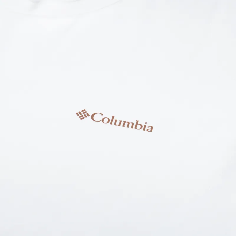 Columbia Burnt Lake Graphic T Shirt White-5