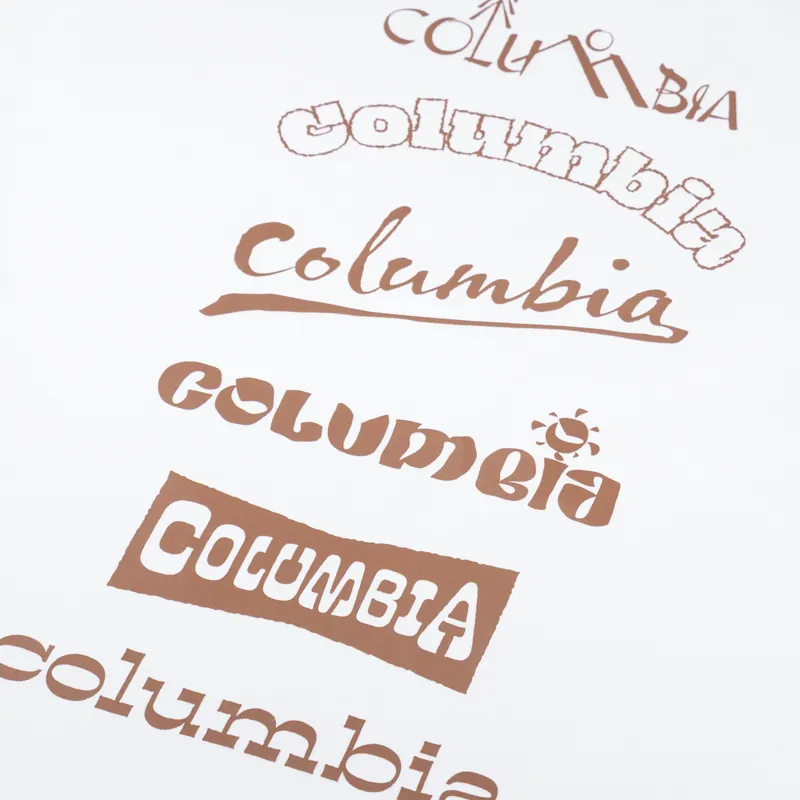 Columbia Burnt Lake Graphic T Shirt White-4