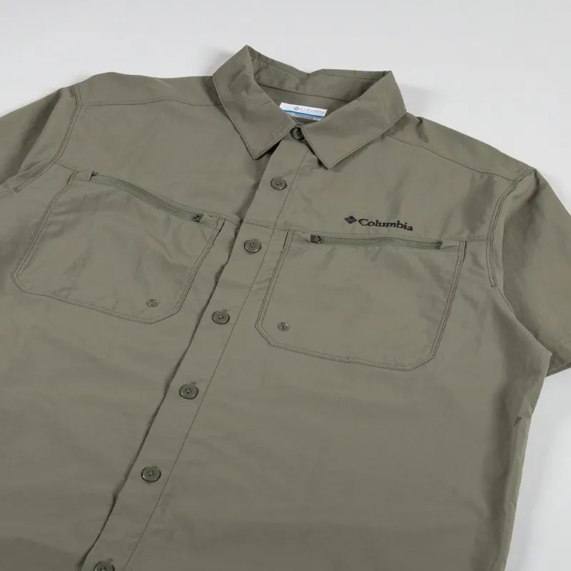 Columbia Mountaindale Technical Shirt Stone Green-1