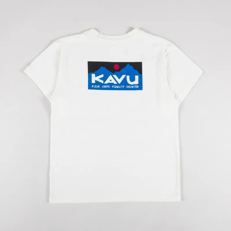 Kavu Womens Forever Kavu T Shirt Off White