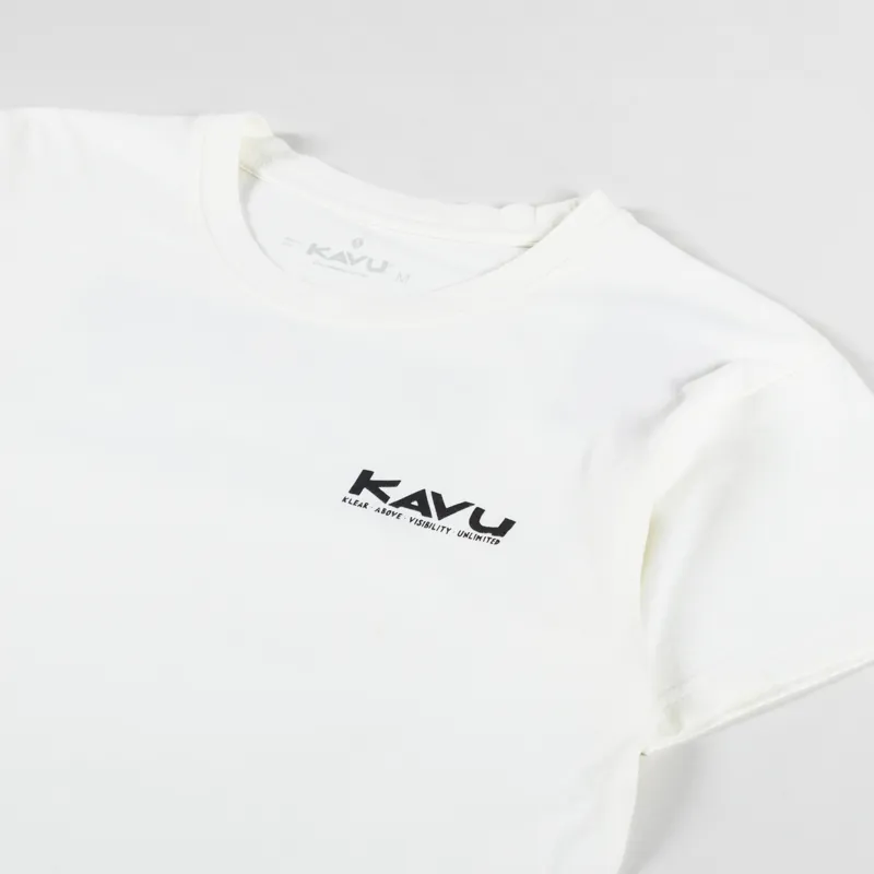 Kavu Womens Forever Kavu T Shirt Off White-7