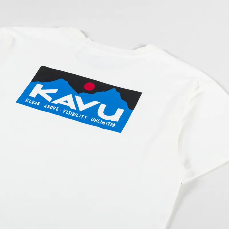 Kavu Womens Forever Kavu T Shirt Off White-6