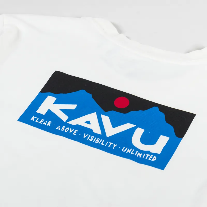 Kavu Womens Forever Kavu T Shirt Off White-8