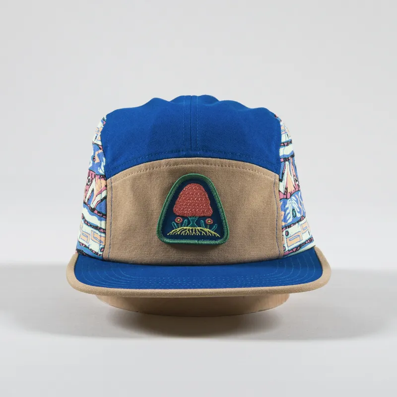 Patagonia Graphic Maclure Hat Understory Grayling Brown-1