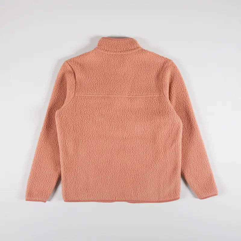 Patagonia Womens Retro Pile Fleece Jacket Sienna Clay-6