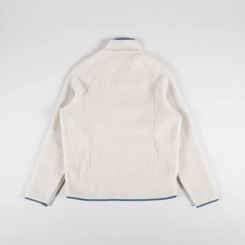 Patagonia Retro Pile Fleece Jacket Dark Natural Utility Blue-2