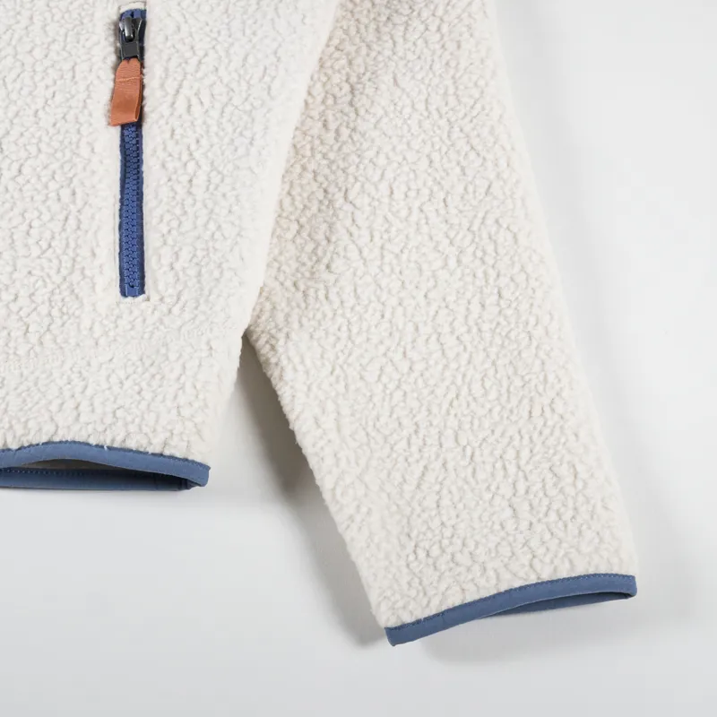 Patagonia Retro Pile Fleece Jacket Dark Natural Utility Blue-7