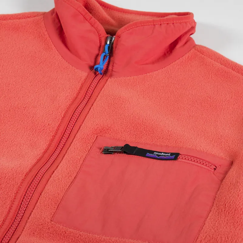 Patagonia Womens Synchilla Fleece Jacket Pimento Red-10