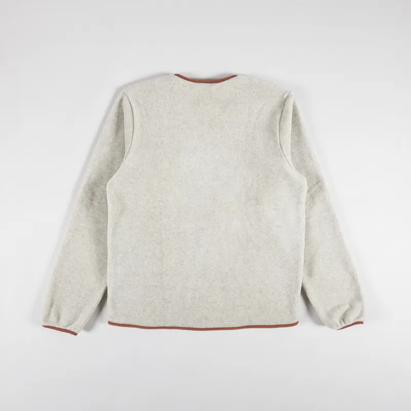 Patagonia Synchilla Fleece Cardigan Jacket Oatmeal Heather-2