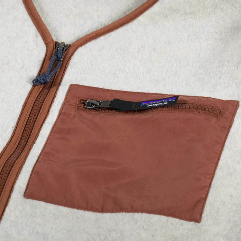 Patagonia Synchilla Fleece Cardigan Jacket Oatmeal Heather-7