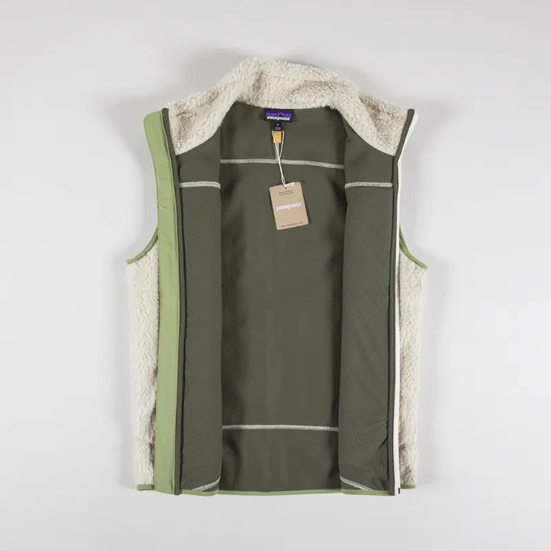 Patagonia Classic Retro-X Fleece Vest Dark Natural Buckhorn Green-1