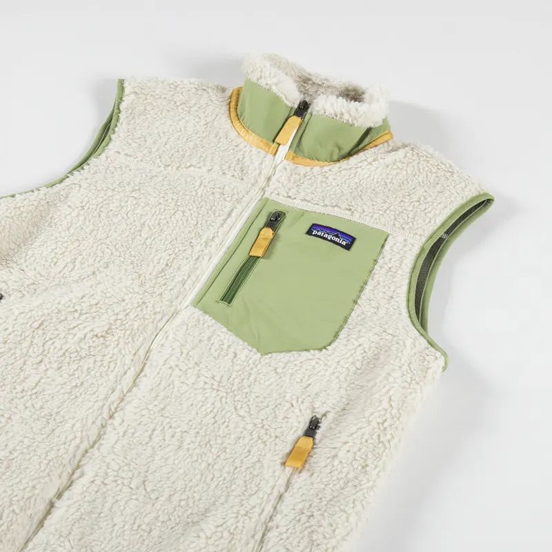 Patagonia Classic Retro-X Fleece Vest Dark Natural Buckhorn Green-3