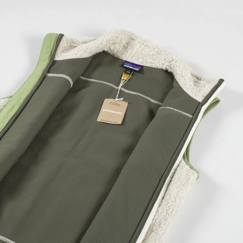 Patagonia Classic Retro-X Fleece Vest Dark Natural Buckhorn Green-4