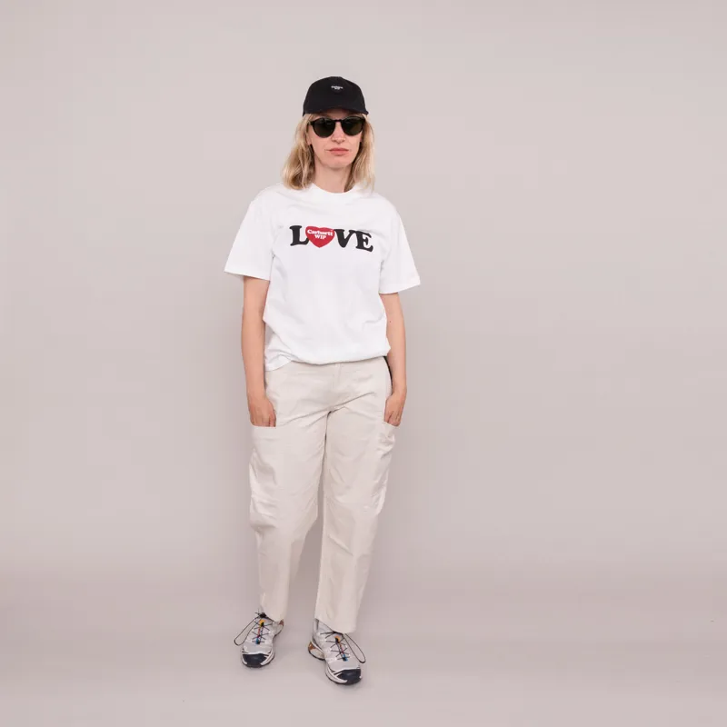 Carhartt WIP Womens Love T Shirt White-1