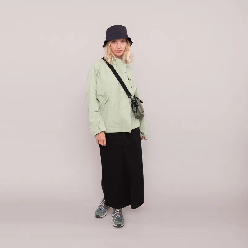 Gramicci Womens Long Baker Skirt Black-1