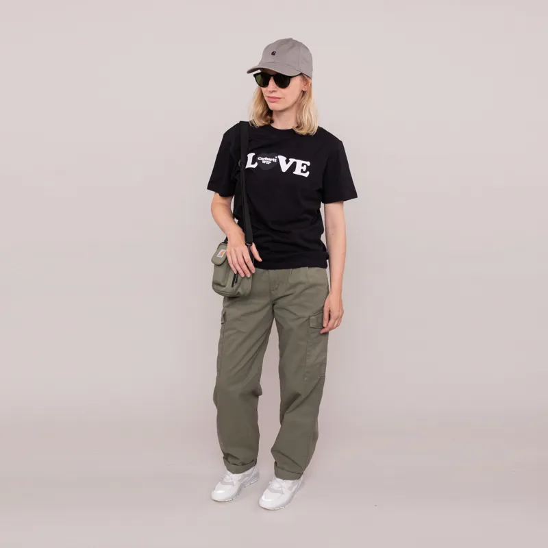 Carhartt WIP Womens Love T Shirt Black-1