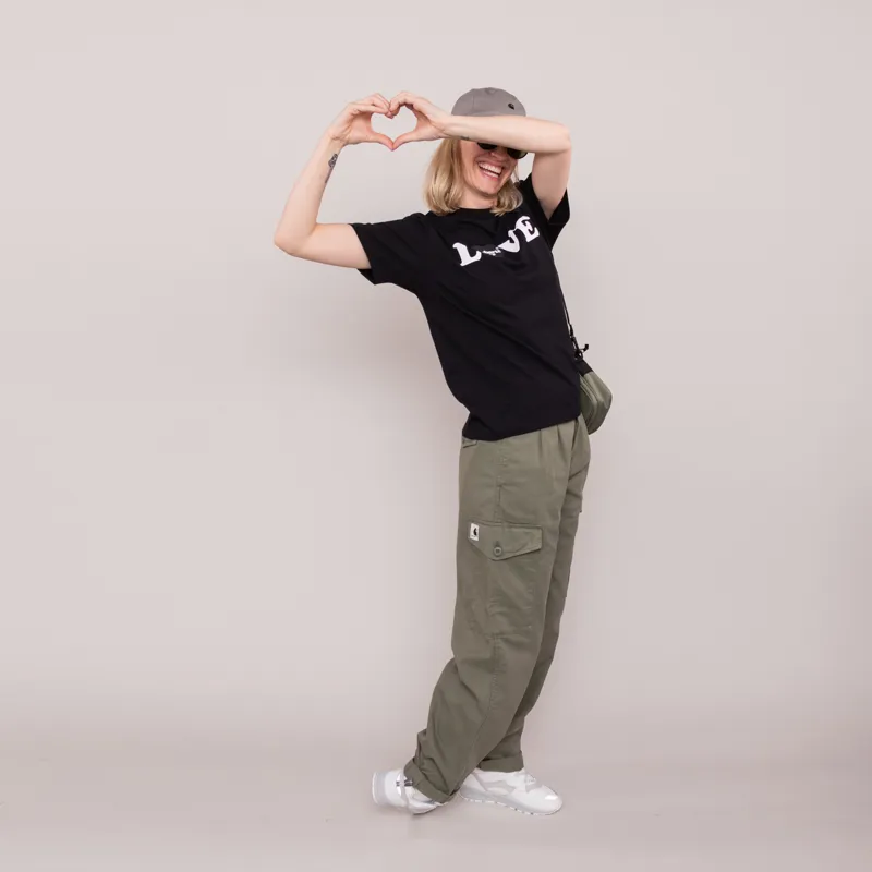 Carhartt WIP Womens Love T Shirt Black-2