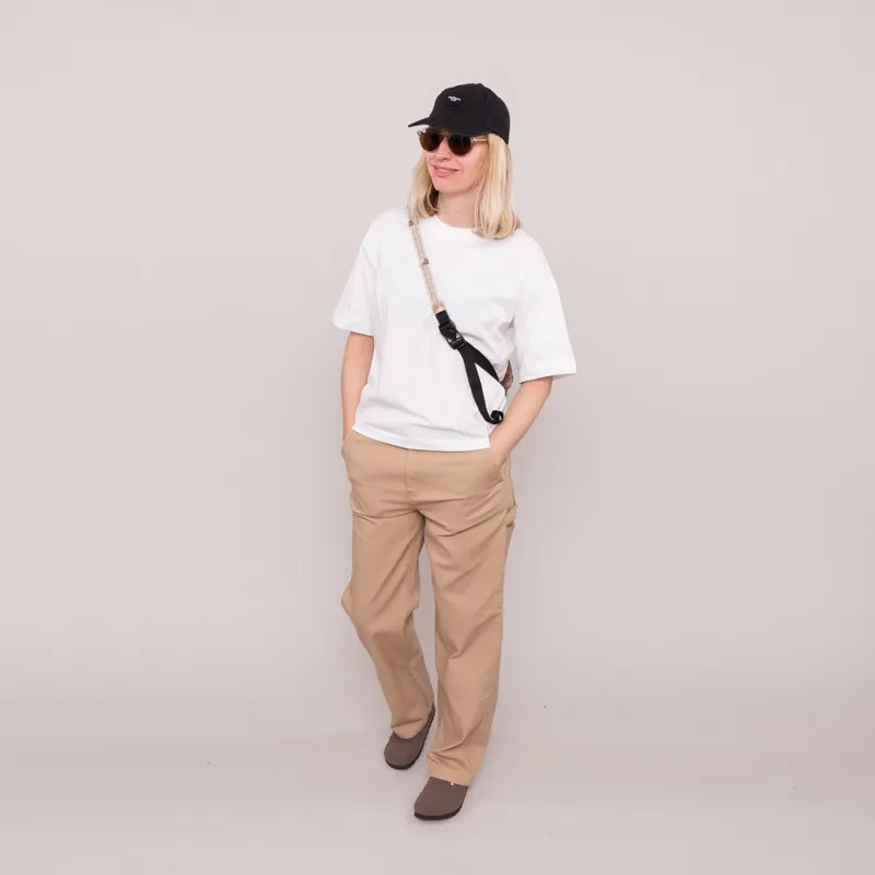 Carhartt WIP Womens Pierce Pant Straight Dusty H Brown-1