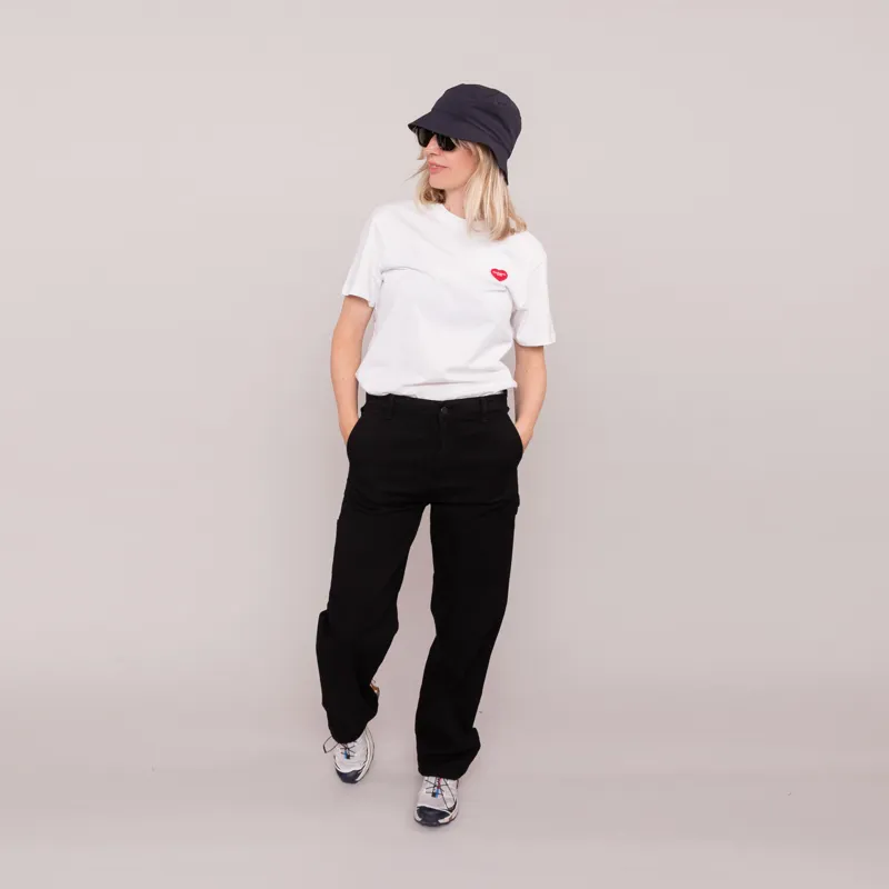 Carhartt WIP Womens Double Heart T Shirt White-1