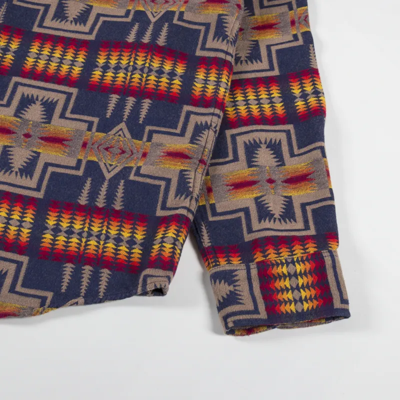 Pendleton Jacquard Explorer Shirt Harding Print-4