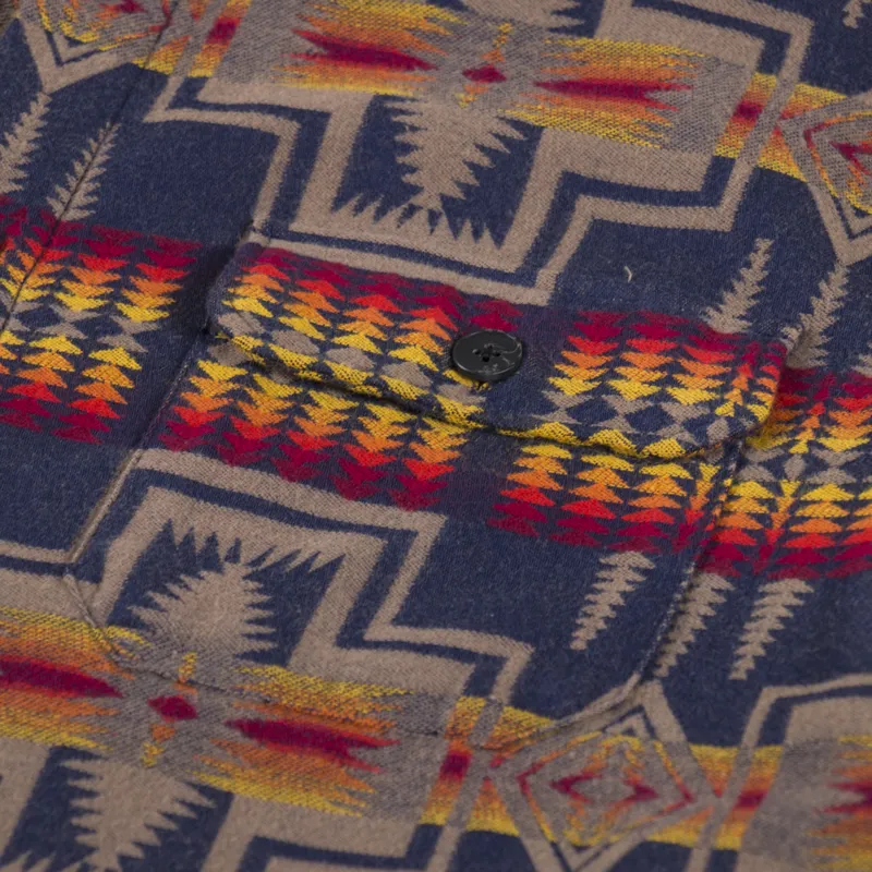 Pendleton Jacquard Explorer Shirt Harding Print-7