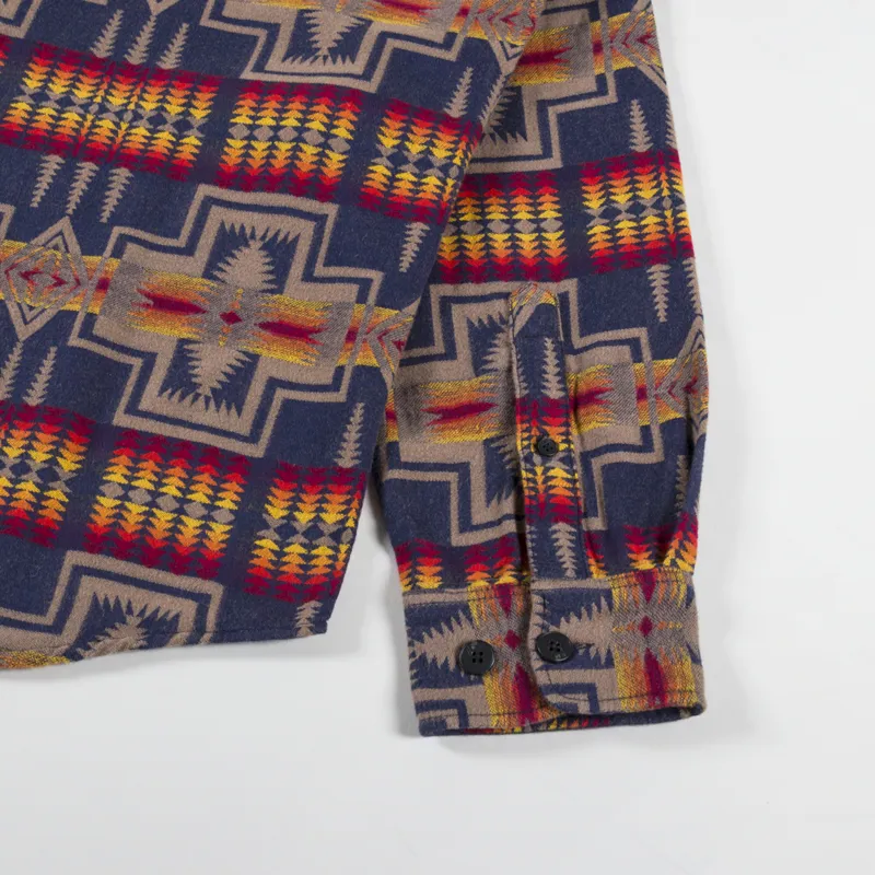 Pendleton Jacquard Explorer Shirt Harding Print-5