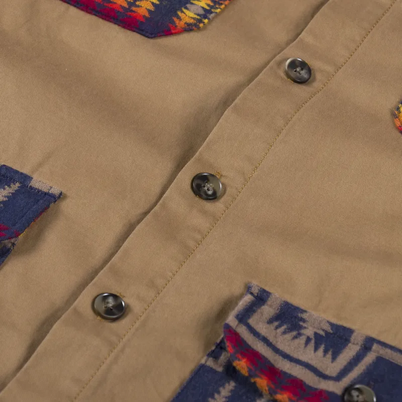 Pendleton Hunting Explorer Shirt Khaki Harding Print-6