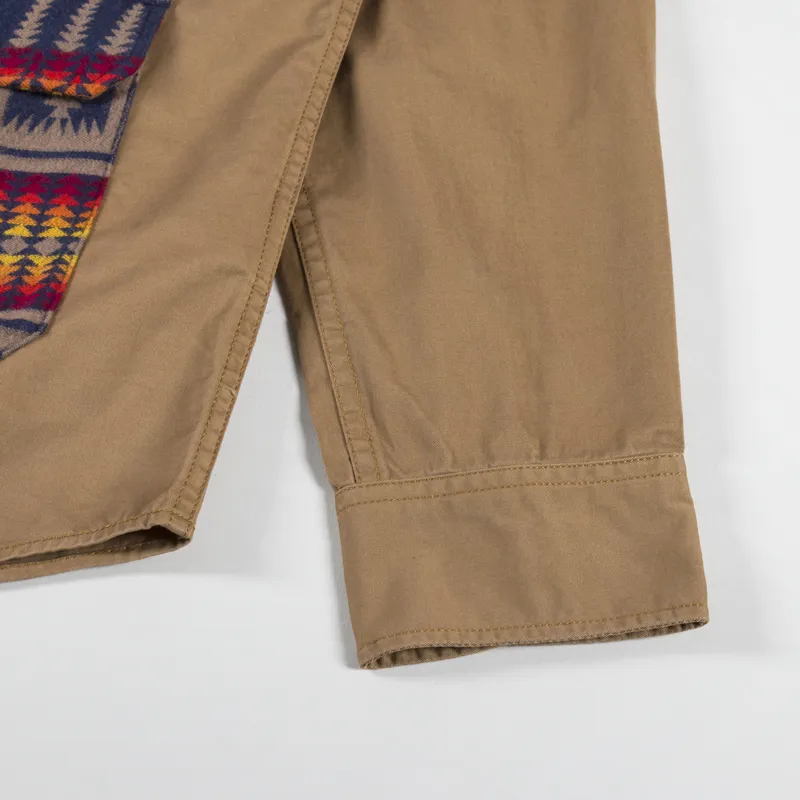 Pendleton Hunting Explorer Shirt Khaki Harding Print-4