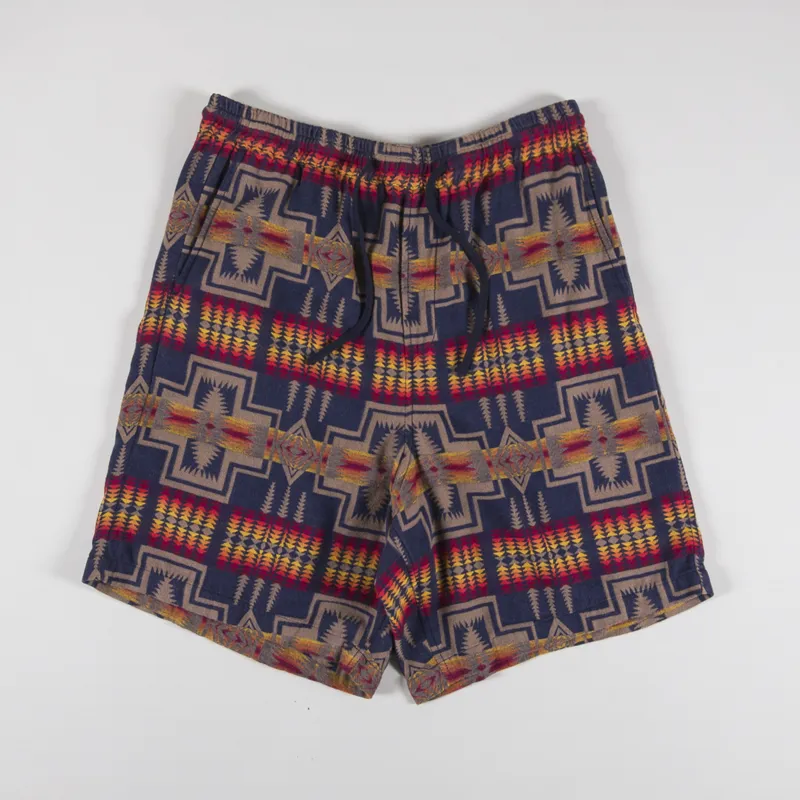 Pendleton Jacquard Utility Shorts Harding Print