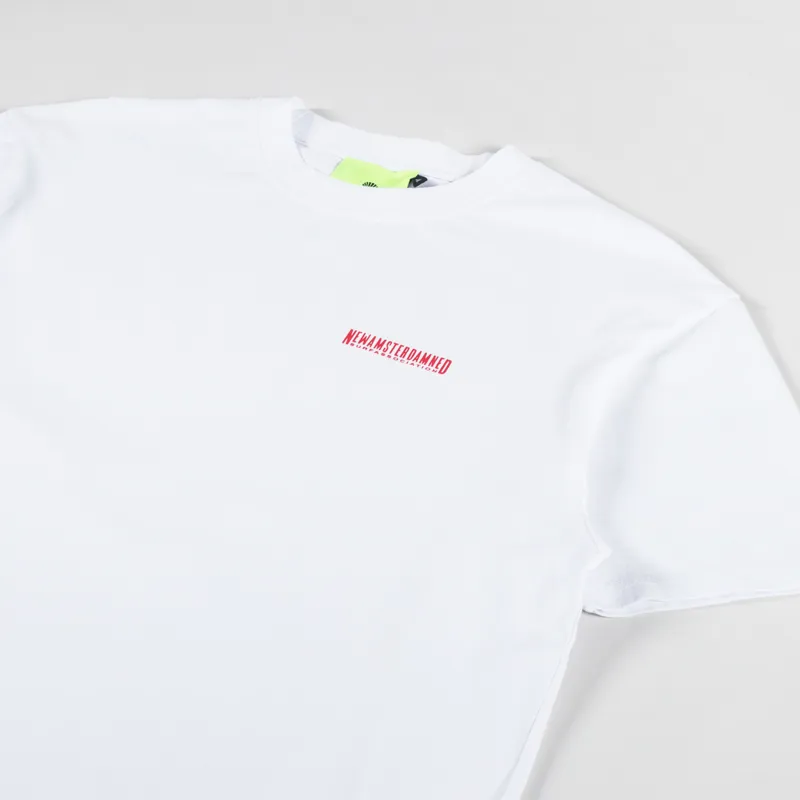New Amsterdam Surf Association Nasa Tourist T Shirt White-3