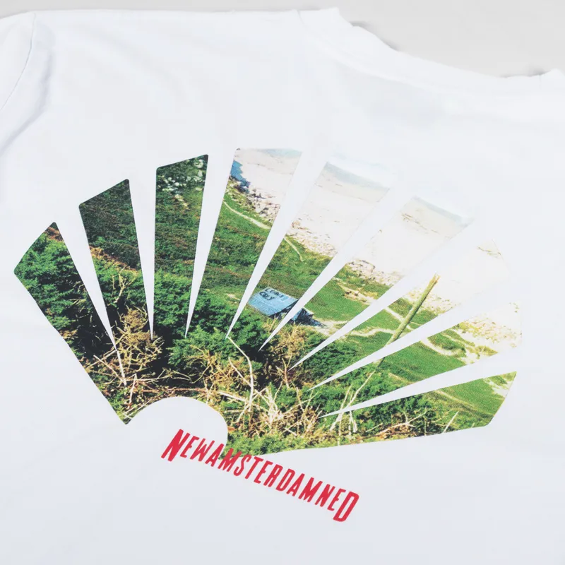 New Amsterdam Surf Association Nasa Tourist T Shirt White-5