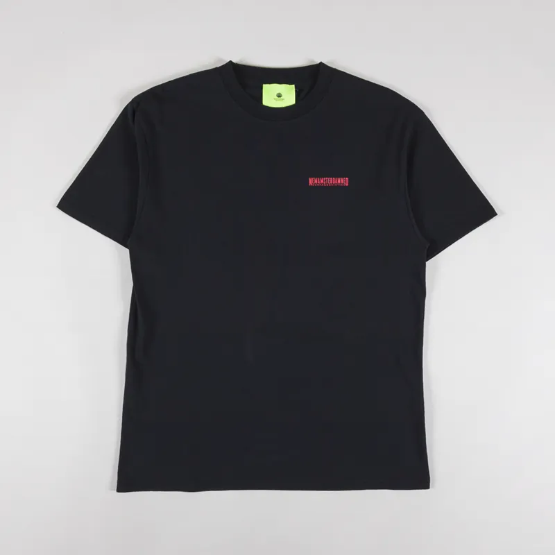 New Amsterdam Surf Association Nasa Tourist T Shirt Black-1