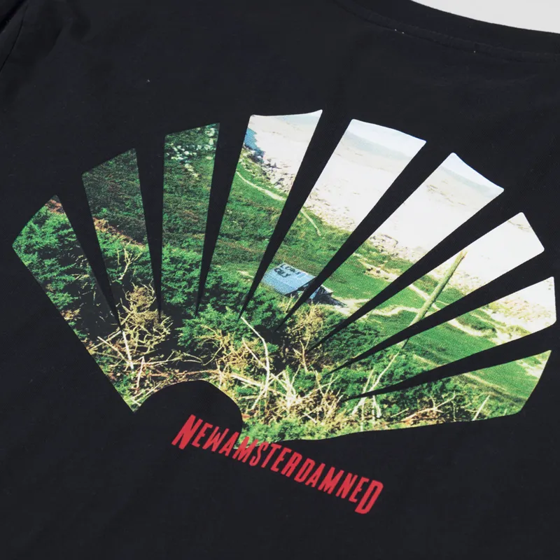 New Amsterdam Surf Association Nasa Tourist T Shirt Black-4