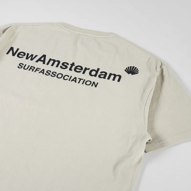New Amsterdam Surf Association Logo T Shirt Castlewall-2
