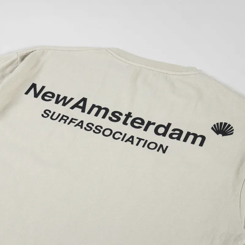New Amsterdam Surf Association Logo T Shirt Castlewall-3