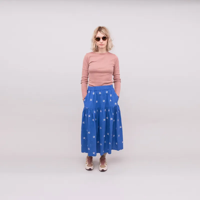 Sideline Womens Lia Skirt Blue-1